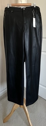 Faux leather straight - faux,