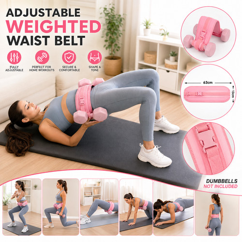 Adjustable weighted waist - adjustable,