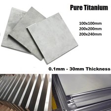 Pure Titanium Metal Plate
