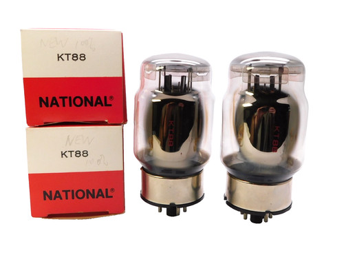 Matched pair national kt88 - matched,