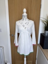 Boden White 100% Cotton Kaftan