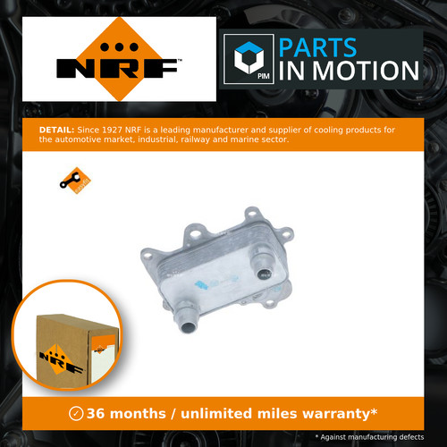 Oil cooler fits vauxhall combo - cooler,