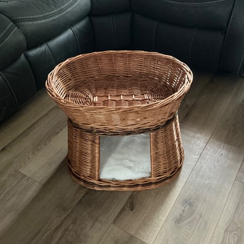 Wickerwork cat bed house - cat,