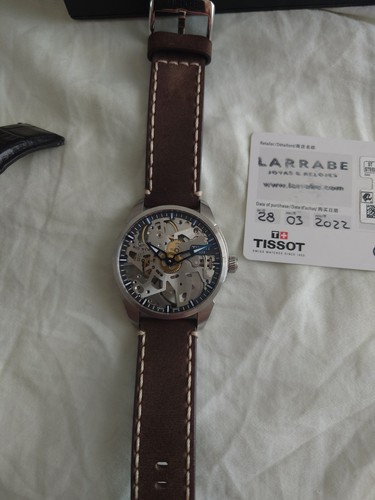 Tissot complication - tissot, t-complication