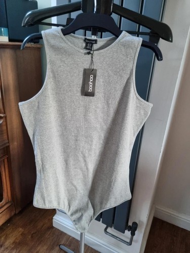 Boohoo plus rib racer neck - boohoo,