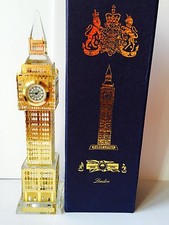 GOLD PLATED CRYSTAL LONDON