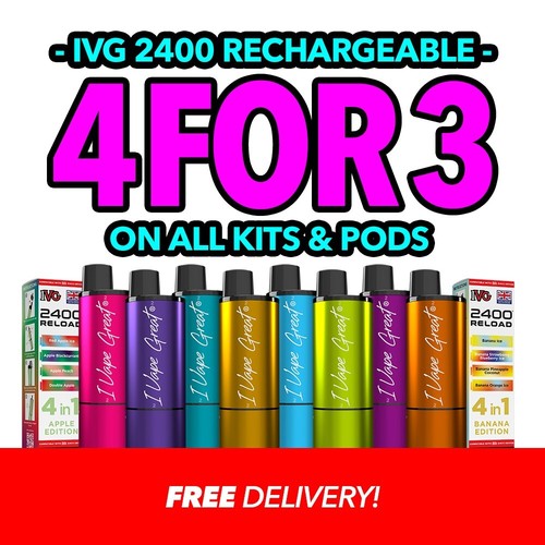 Ivg 2400 rechargeable - rechargeable, kit