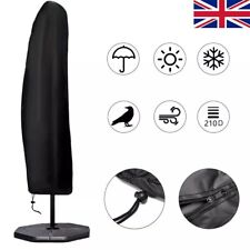 Heavy Duty Parasol Banana Umbrella Cover Cantilever Outdoor Patio Shield Oxford