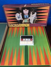 Vintage Backgammon Board Game By Ingham Day