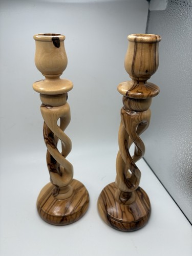 Barley twist turned olive - barley,