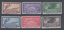 Tripolitania 1933 Air Zeppelin Set MH . SG 171- 176
