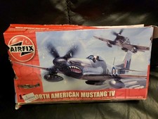 Airfix North American Mustang IV 1/72nd scale model kit.