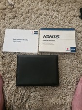 SUZUKI IGNIS OWNERS MANUAL HANDBOOK 2016 - Present 