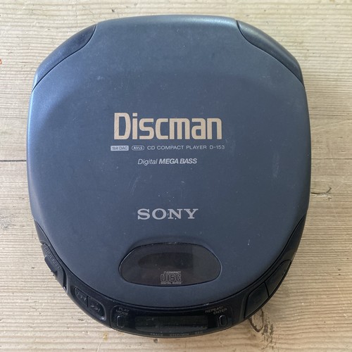 Sony discman 153 portable cd - discman,
