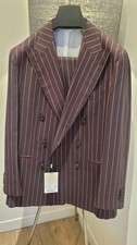 Suit Supply Burgandy Havana