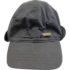 Barbour Baseball Cap Medium Women's Black Cotton Walking Hiking Outdoor