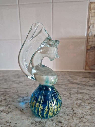Vintage mdina glass seahorse - vintage,