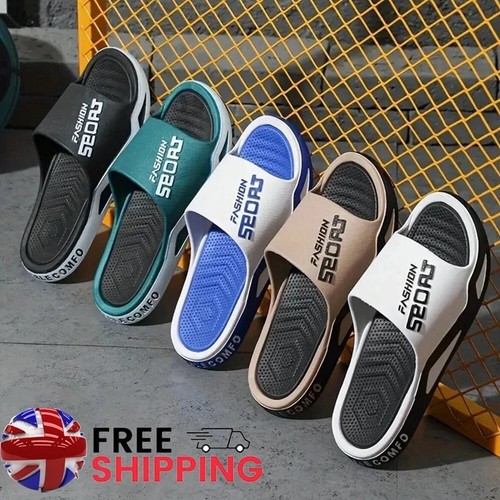 Mens sliders slip flip - mens, slip-on