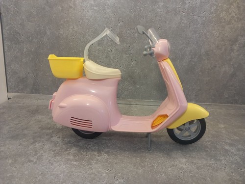 Barbie moped pink scooter - barbie,
