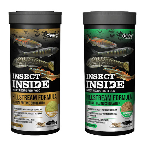 Deep insect inside hillstream - inside,