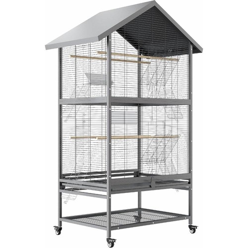 Large bird cage with - large,