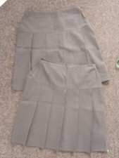 M&S Grey School Skirts Pleated. 15-16 Years New Without Tags