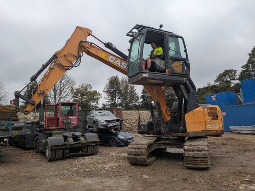 Case 130d excavator high - case, cx