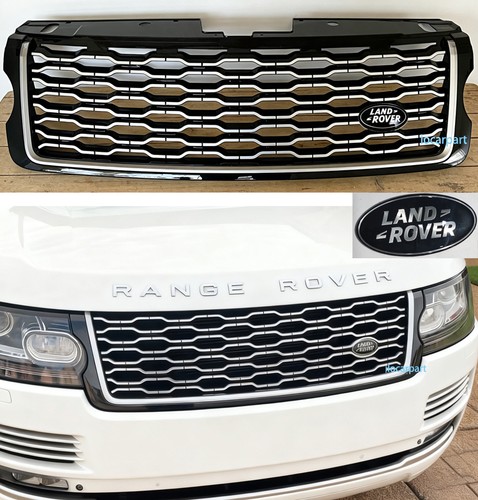 Grill emblem for range rover - w/emblem,
