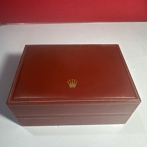 Rolex vintage red leather - red,