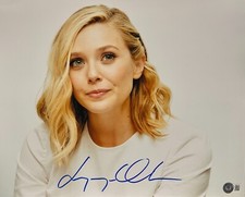 Elizabeth Olsen Signed 11x14