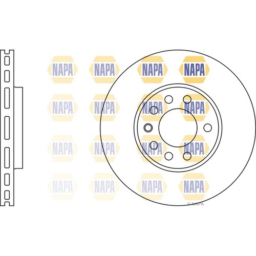 Brake discs vented - vented, opel