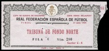Ticket 1964 Spain vs. Soviet