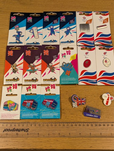 London 2012 olympics pin - london,