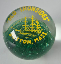 Old Ironside Paperweight 3"