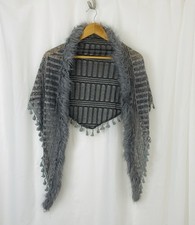 Boho Knit Tassel Shawl Wrap