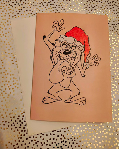 Hand drawn taz - drawn, devil