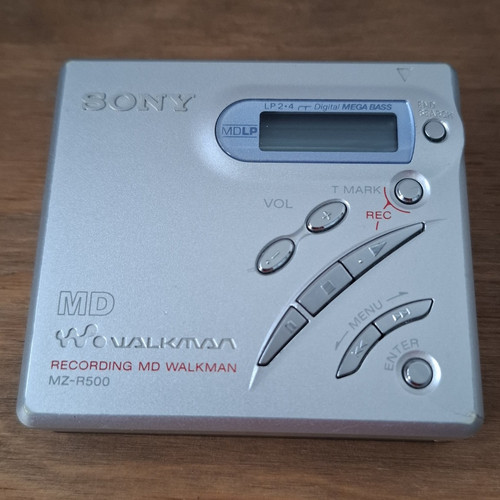 Sony walkman r500 - sony, minidisc