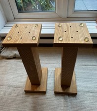 Oak Speaker Stands For Harbeth