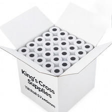 DELIVEROO SUMNI V2 CREDIT CARD 57x40mm TERMINAL RECEIPT TILL ROLL 20 Rolls