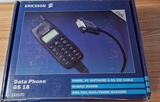 Ericsson GS18 Vintage Data Phone, UNTESTED, in original box