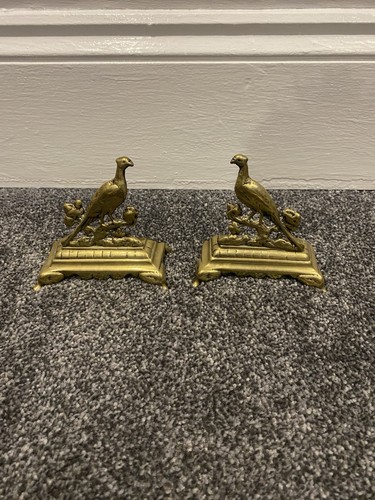 Antique victorian brass - victorian, pair