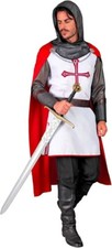 Mens Medieval Knight Templar