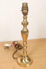 Vintage Solid Brass Tall Table