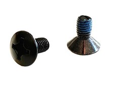 Union Snowboard Bindings -  Gas Pedal /Foot Bed Screws x 2 Black