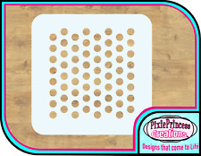Pattern S Spot Dot Mylar 190 Stencil Reusable Airbrush Spray Paint Wall Craft