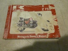 Kawasaki Z750 Owner's Manual &