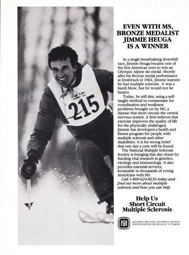 Jimmy heuga olympic - olympic, skier