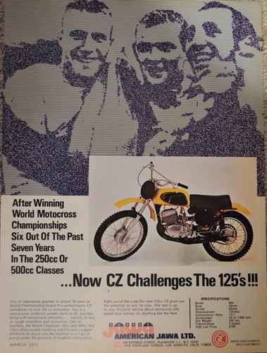 1971 jawa 125 - 125, 23hp