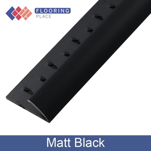 Matt black single edge - matt,