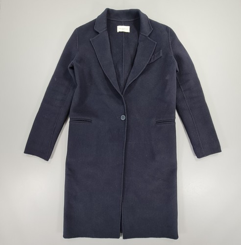 Sandro paris womens coat - womens, navy